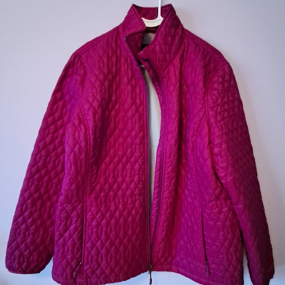 Land's End XL/18 Hot Pink Winter Jacket